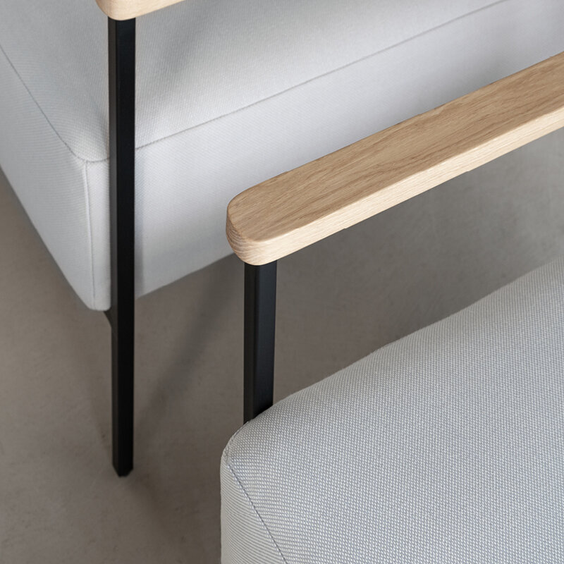 Design modern sofa | Co lounge chair 1 steelcuttrio3 906 | Studio HENK | 