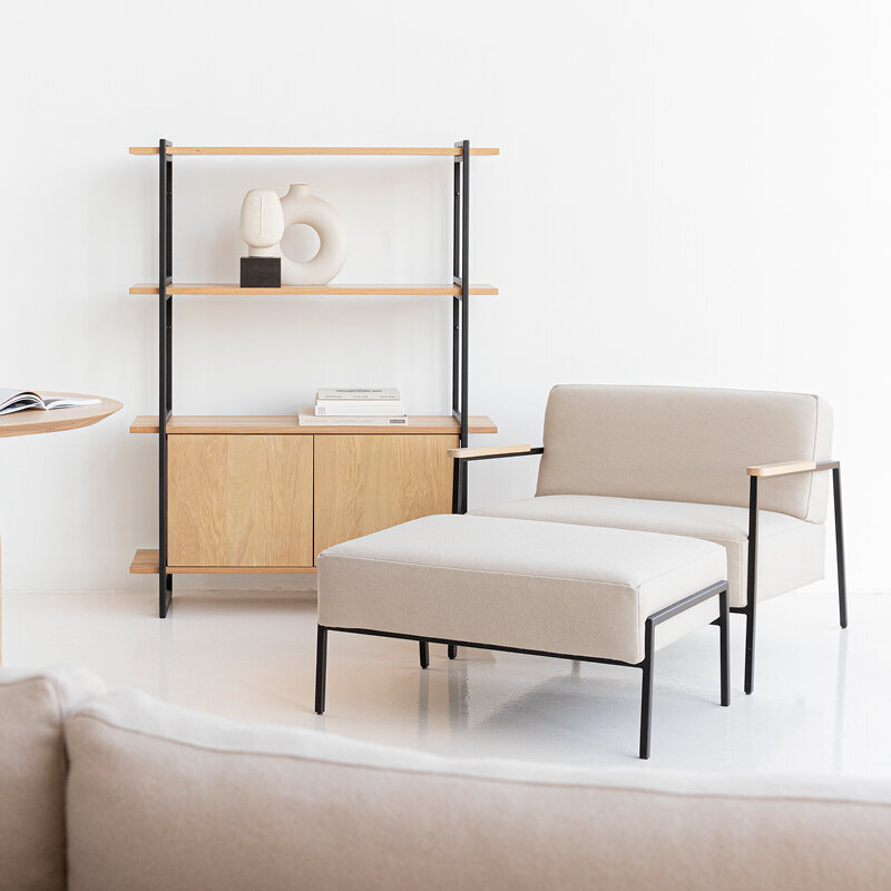 Design modern sofa | Co lounge chair 1 steelcuttrio3 906 | Studio HENK | 
