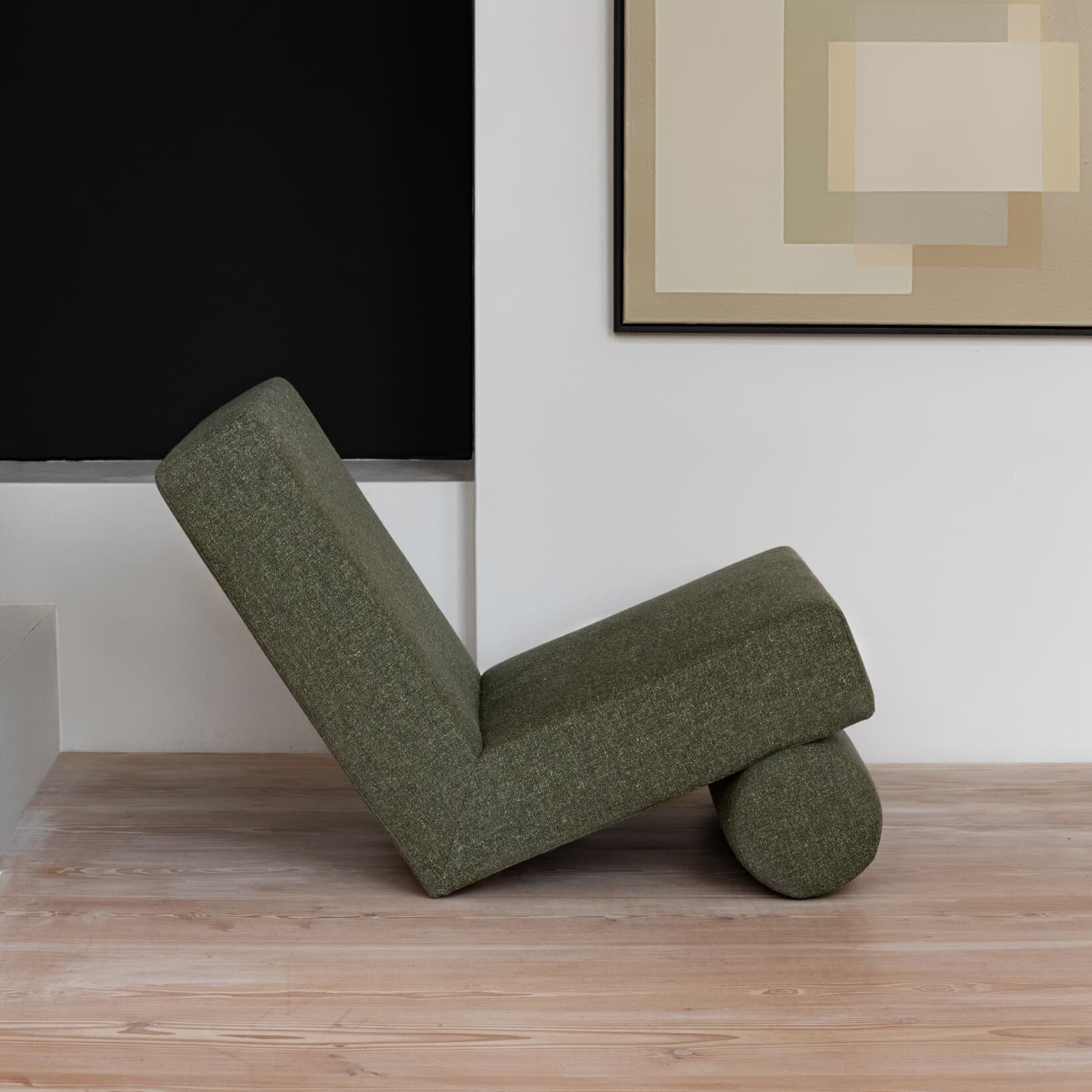 Design modern sofa | Lean lounge Chair 1 hallingdal65 350 | Studio HENK | 