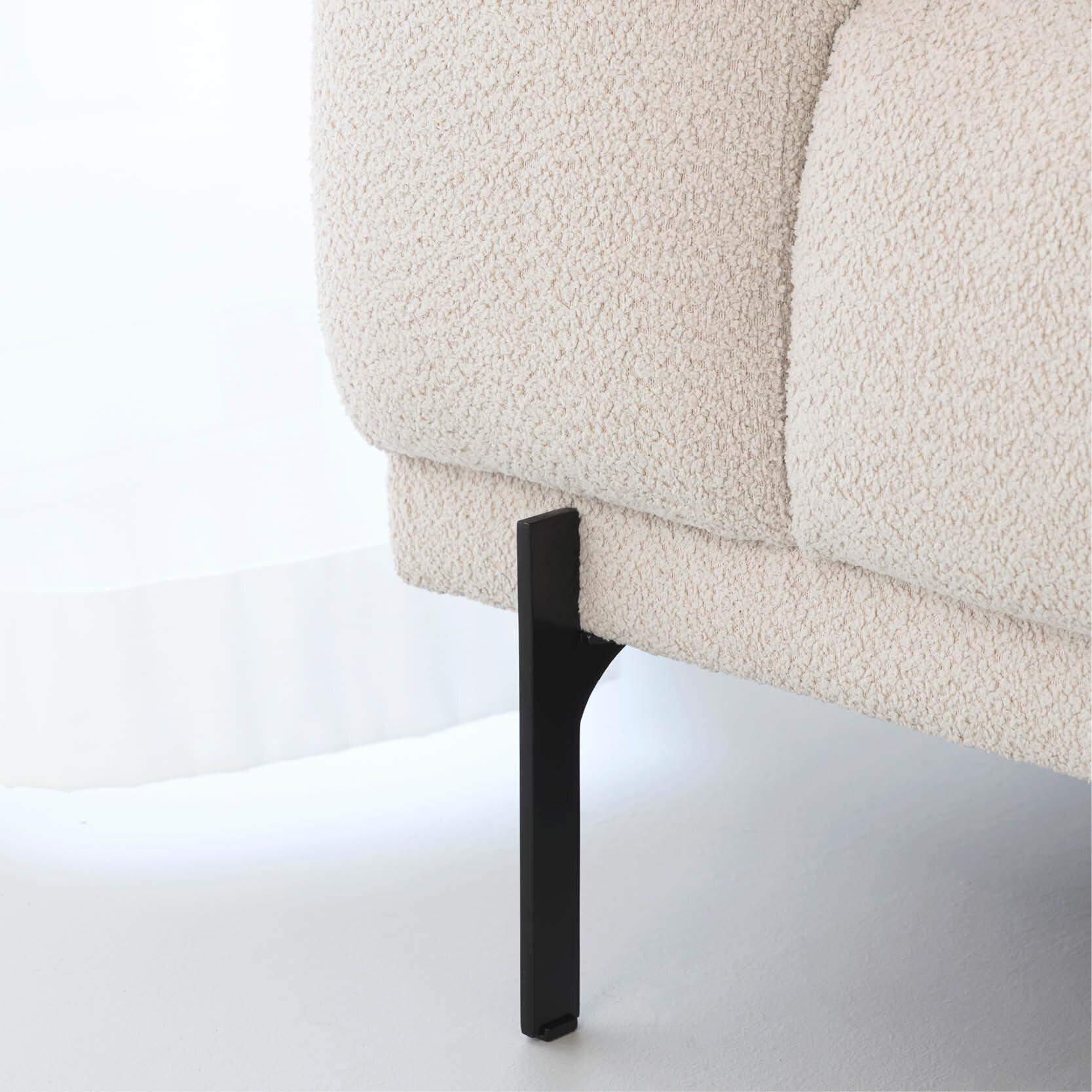 Design modern sofa | Cave 2.5 seater corner sofa left Beige | Studio HENK | 
