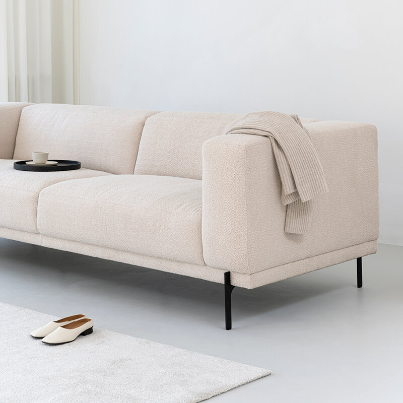 Design modern sofa | Cave 2.5 seater corner sofa left Beige | Studio HENK | 