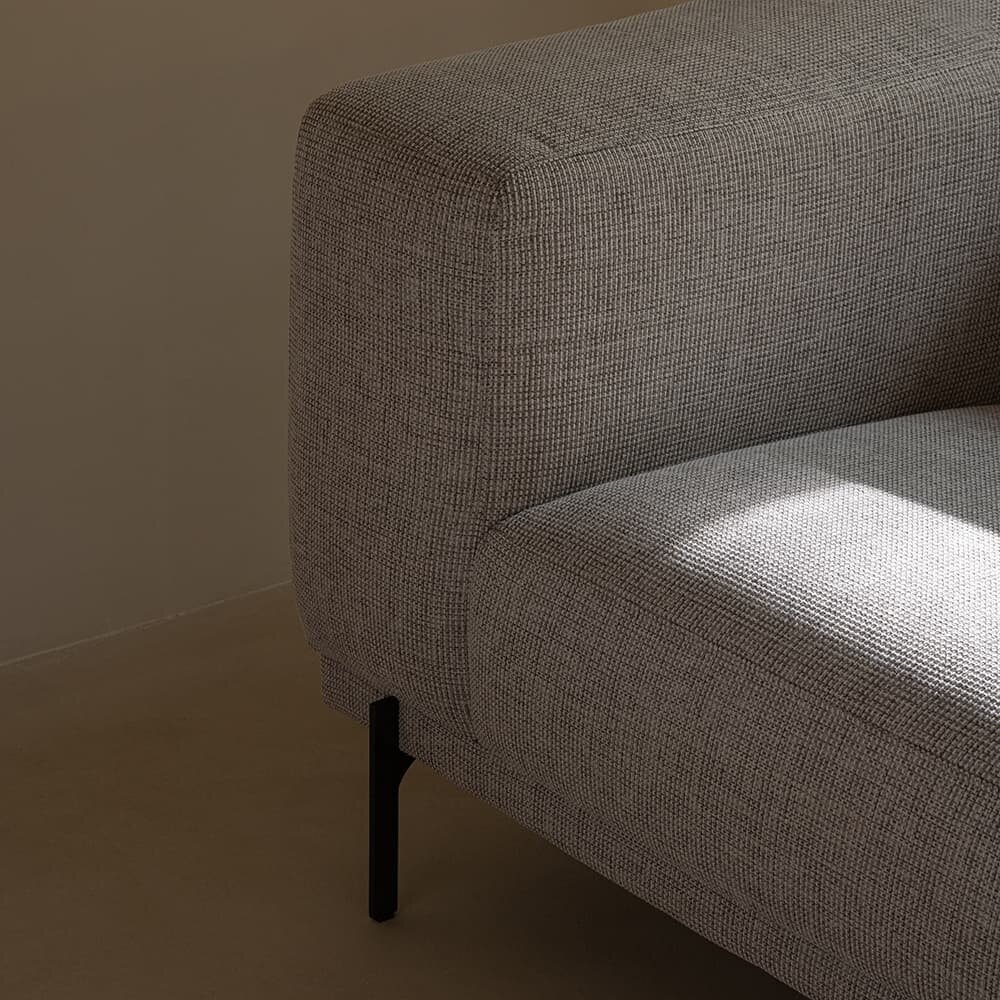 Design modern sofa | Cave 2.5 seater corner sofa left Beige | Studio HENK | 