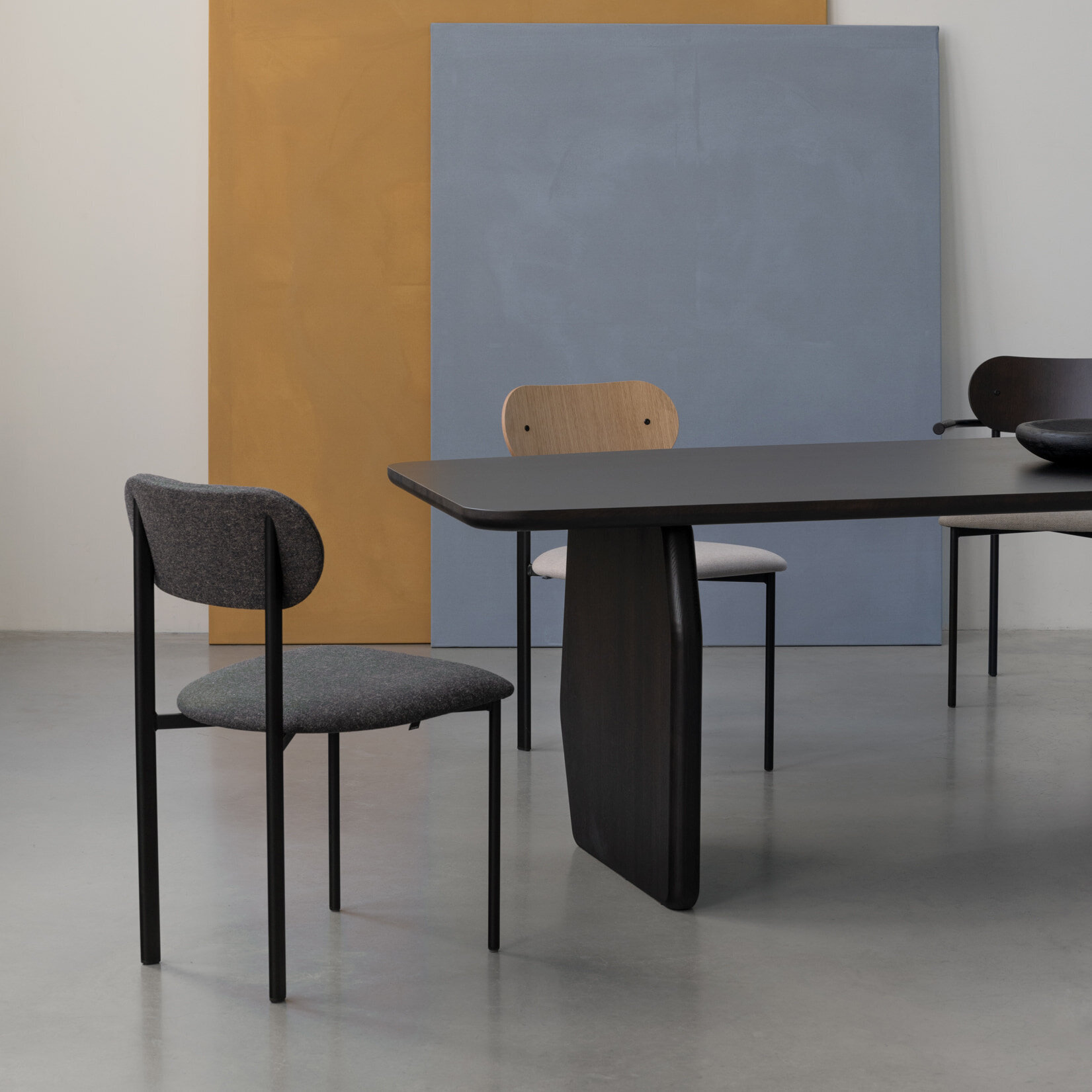  Design dining table | Slant Oak hardwax oil natural light | Oak hardwax oil natural light | Studio HENK | 