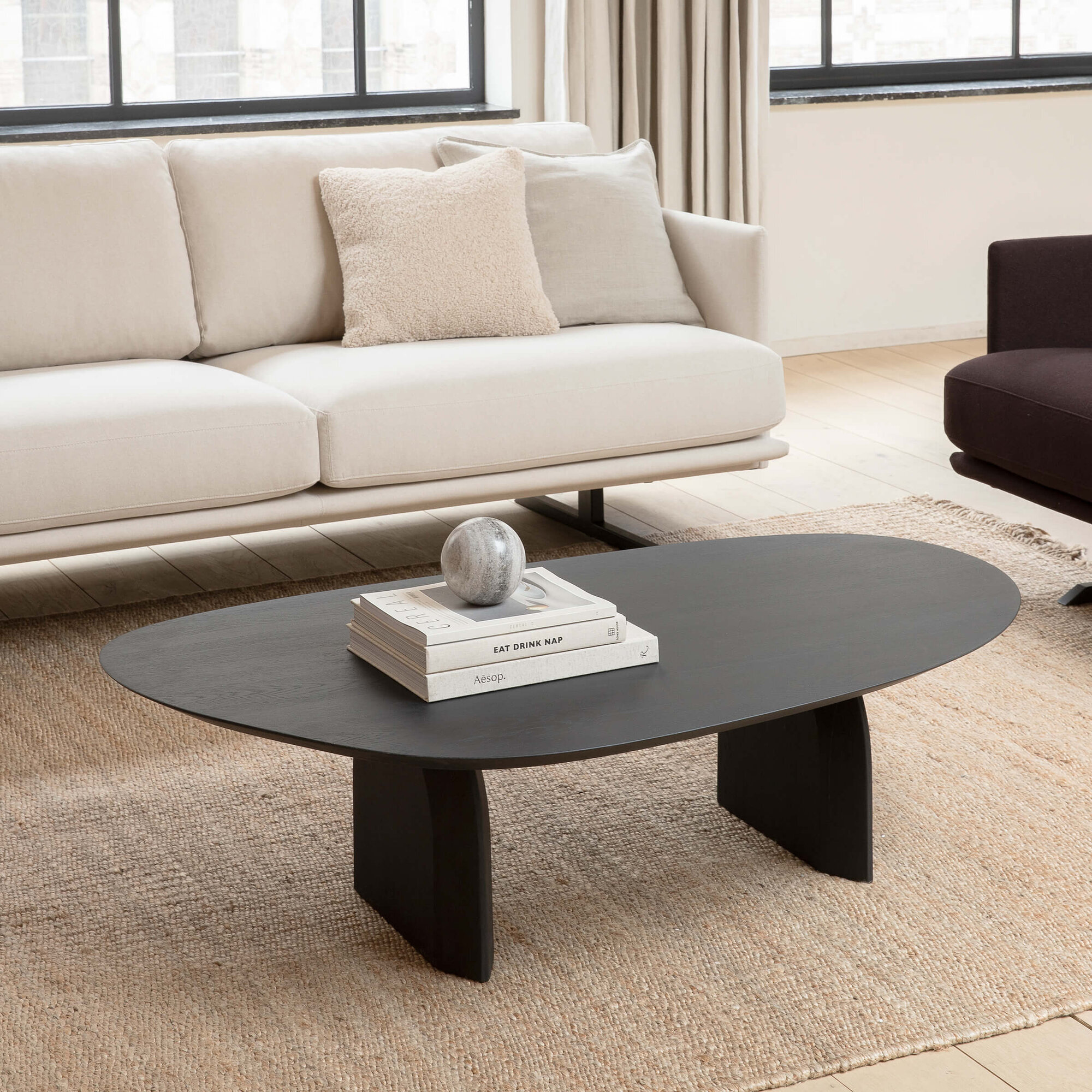 Design Coffee Table | Slot Coffee Table Walnut naturel lacquer | Walnut naturel lacquer | Studio HENK | 