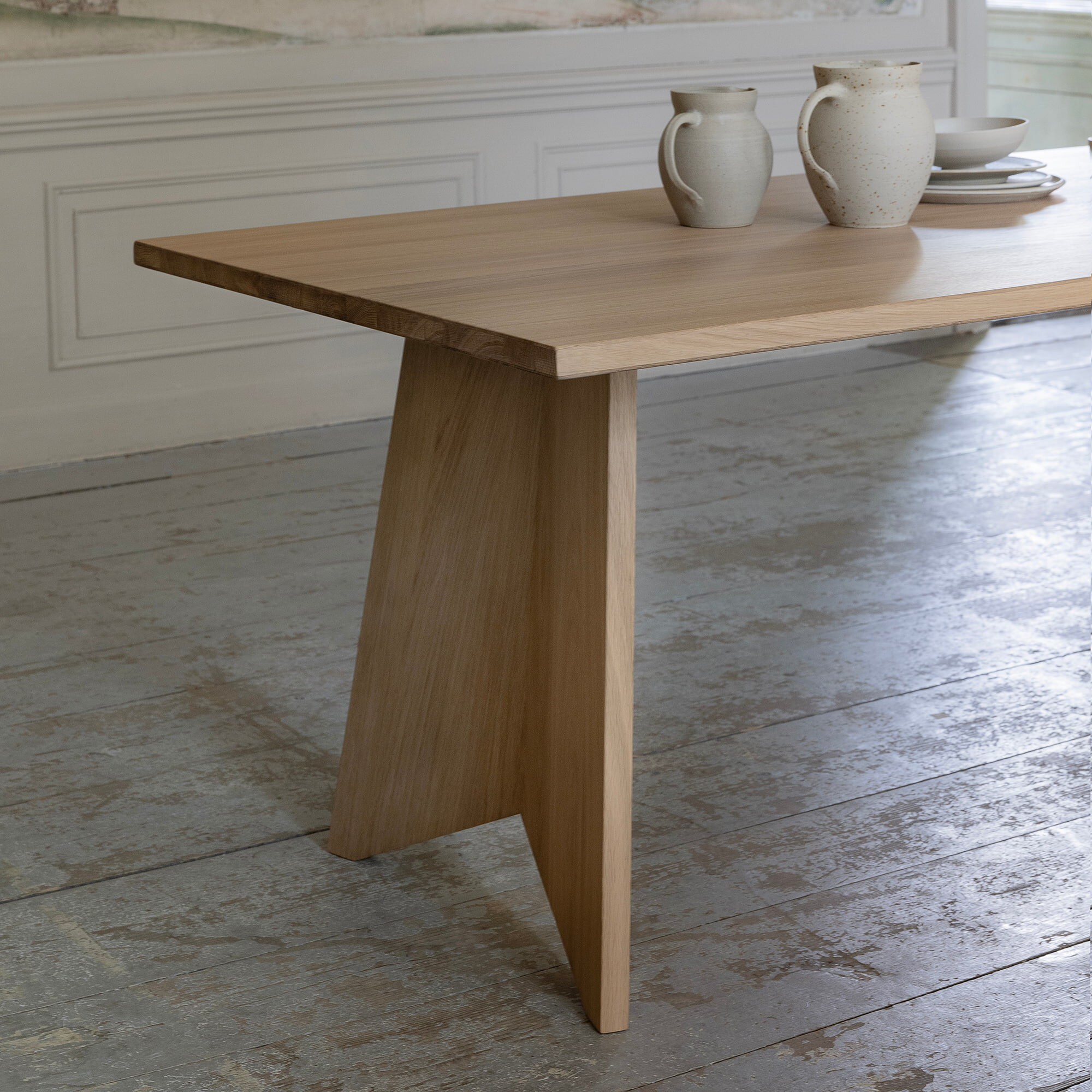 Rectangular Design dining table | Butterfly Wood Dining Table Walnut naturel lacquer | Walnut naturel lacquer | Studio HENK | 