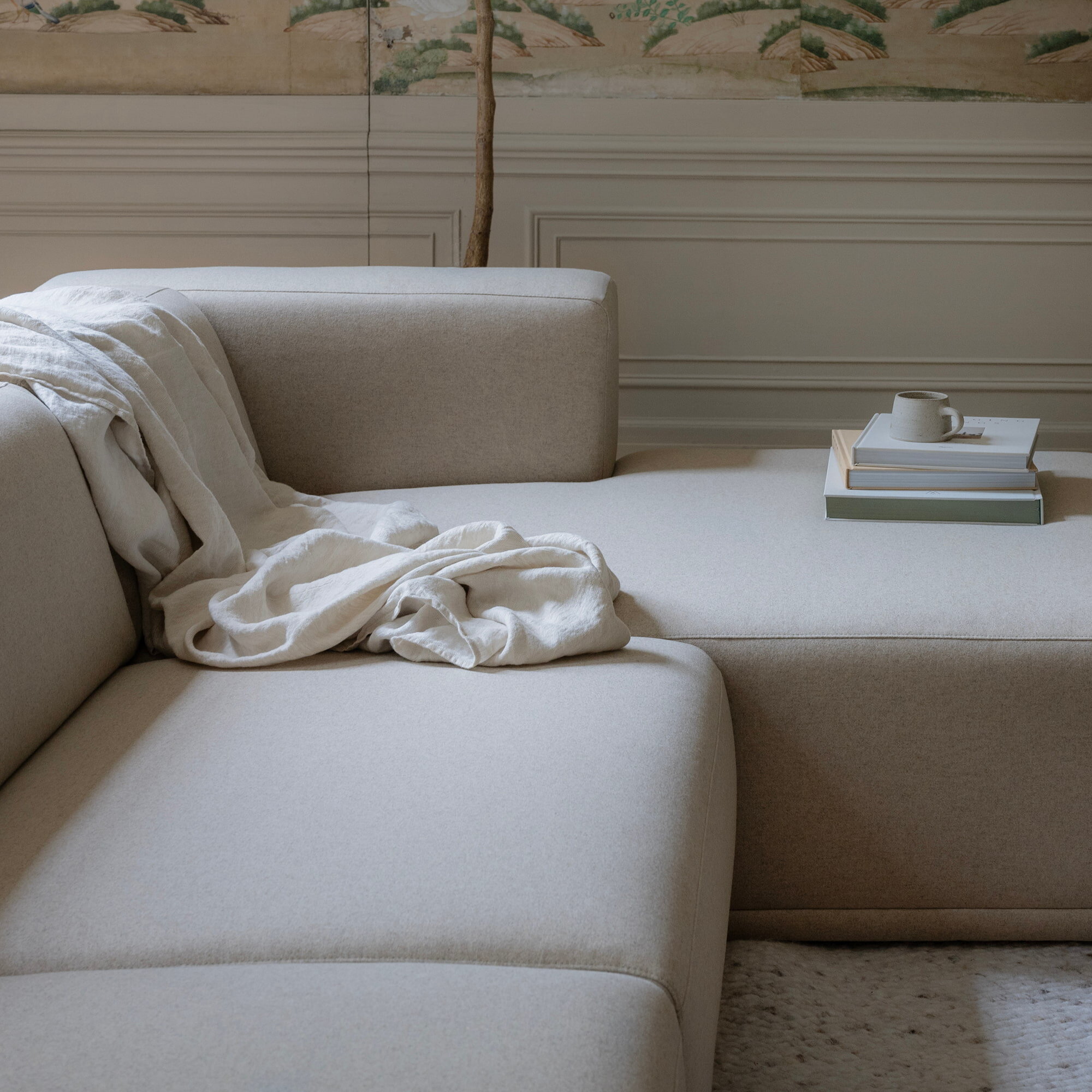 Design modern sofa | Hug 7 seater corner sofa left Grey | Studio HENK | 