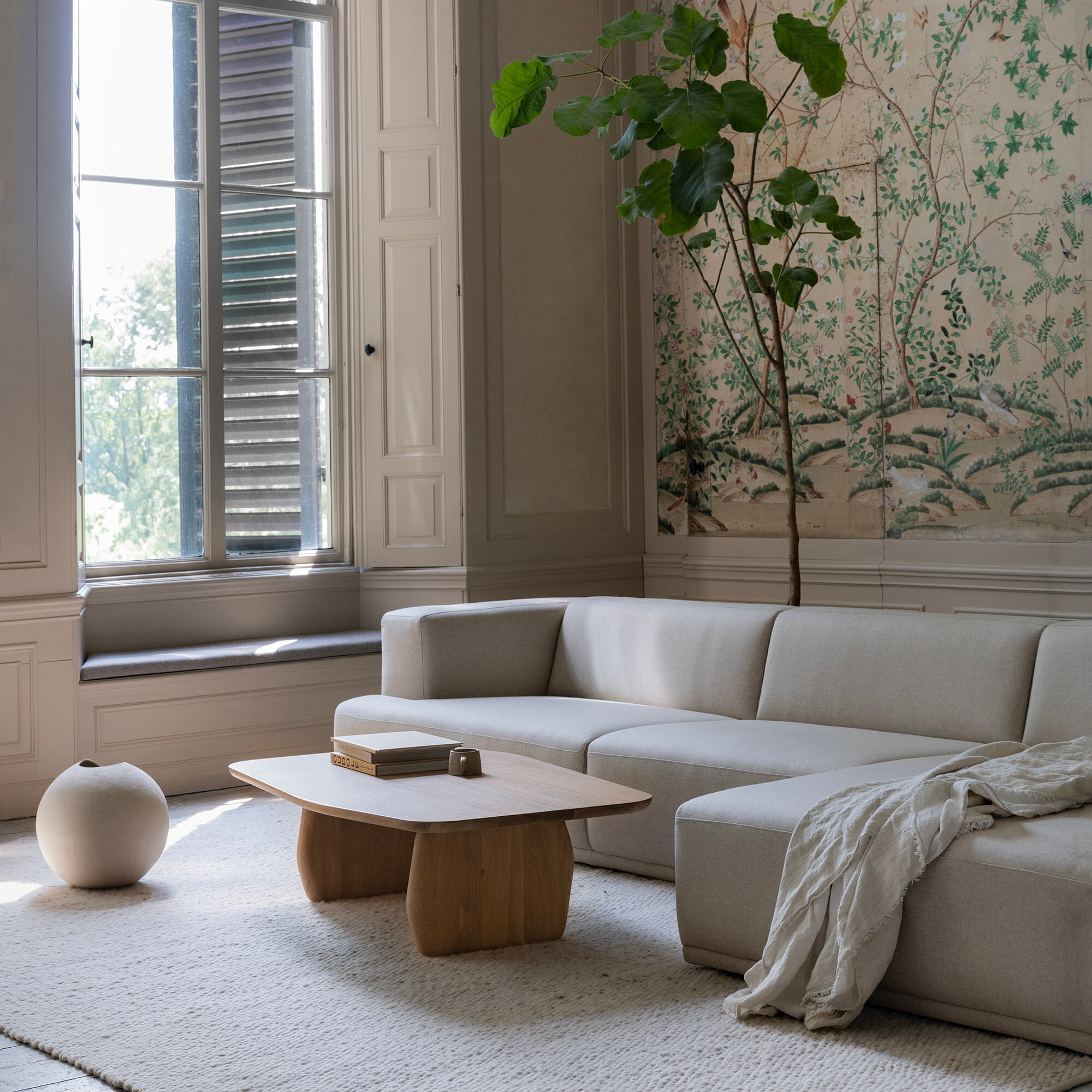 Design modern sofa | Hug 7 seater corner sofa left Grey | Studio HENK | 