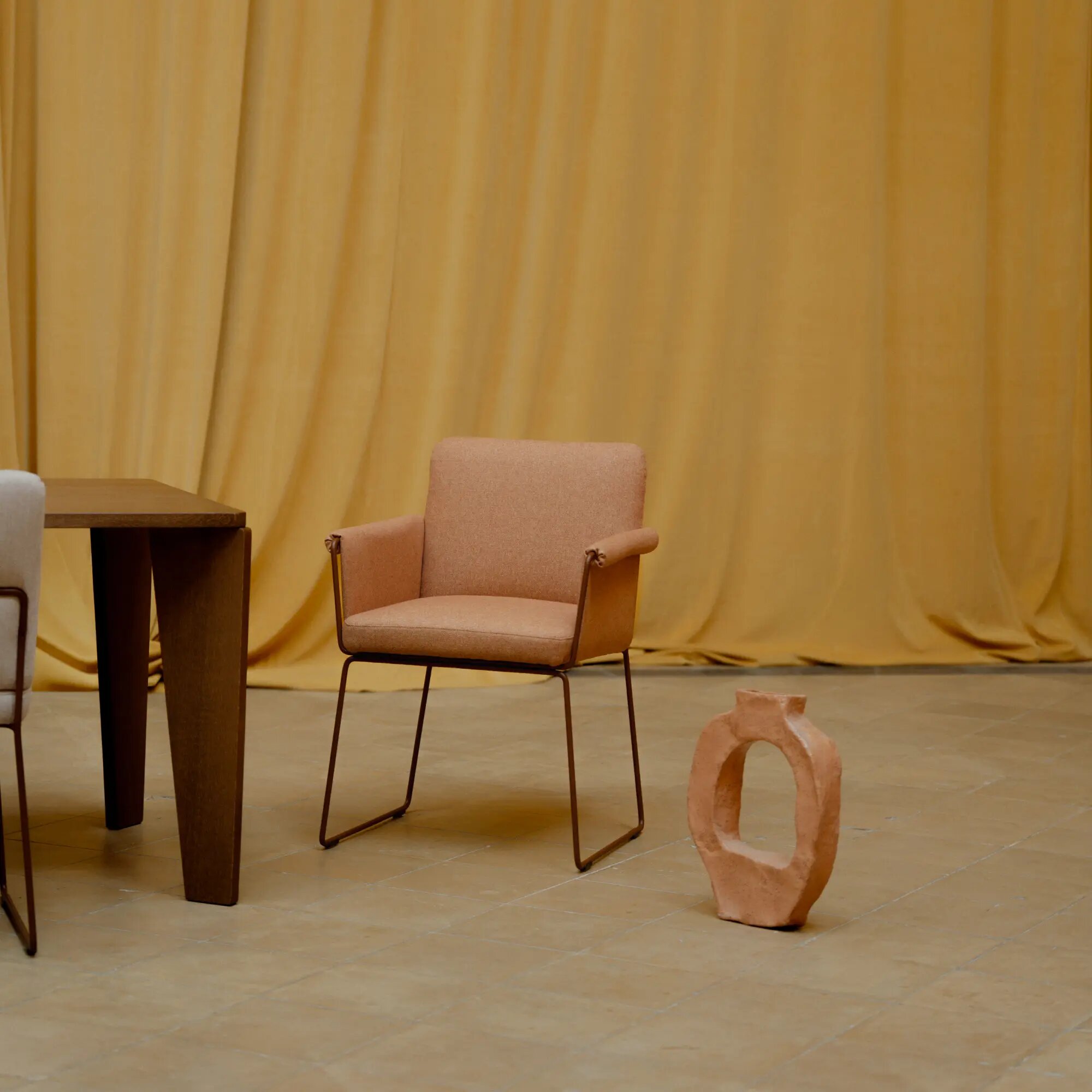 Rectangular Design dining table | Taper Oak dark brown stain 3063 | Oak dark brown stain 3063 | Studio HENK | 