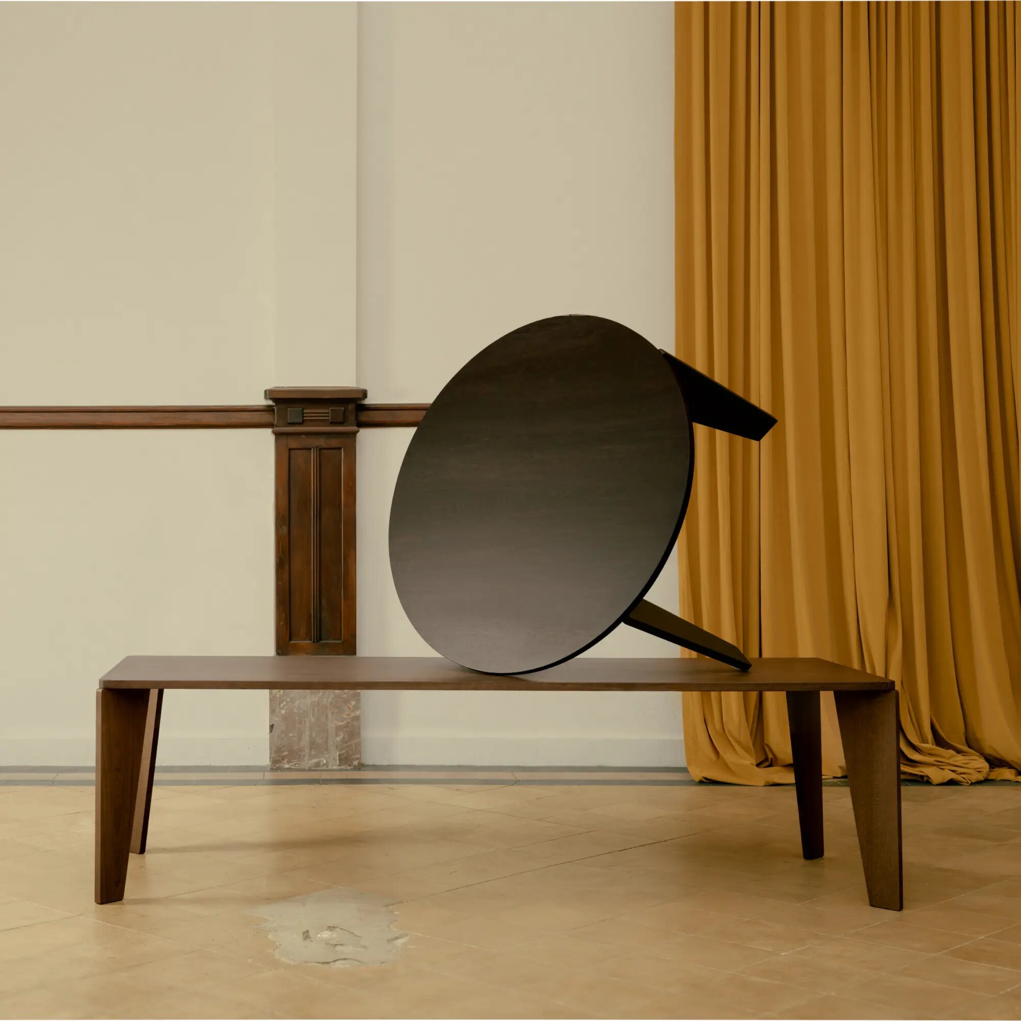 Rectangular Design dining table | Taper Oak dark brown stain 3063 | Oak dark brown stain 3063 | Studio HENK | 