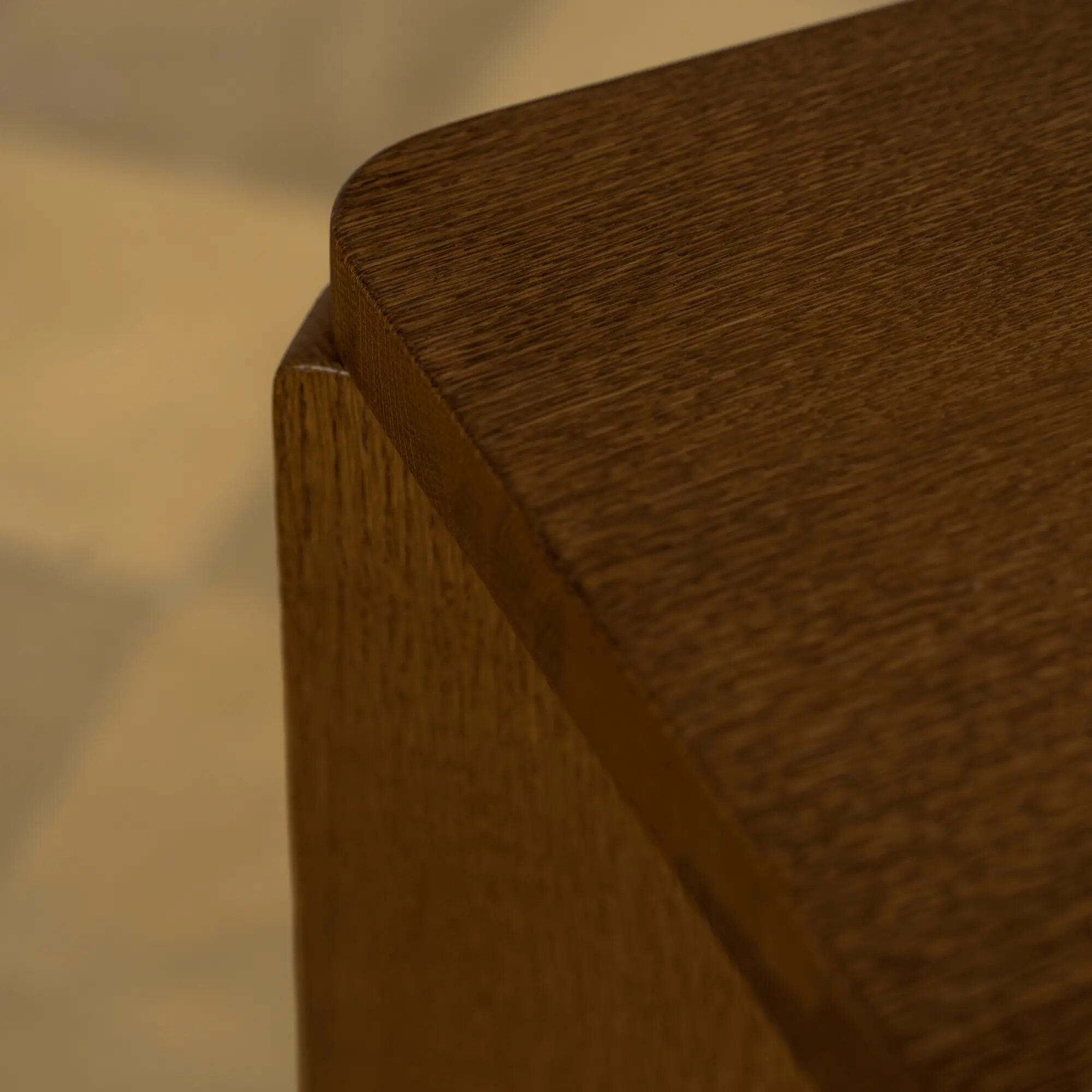 Rectangular Design dining table | Taper Oak dark brown stain 3063 | Oak dark brown stain 3063 | Studio HENK | 