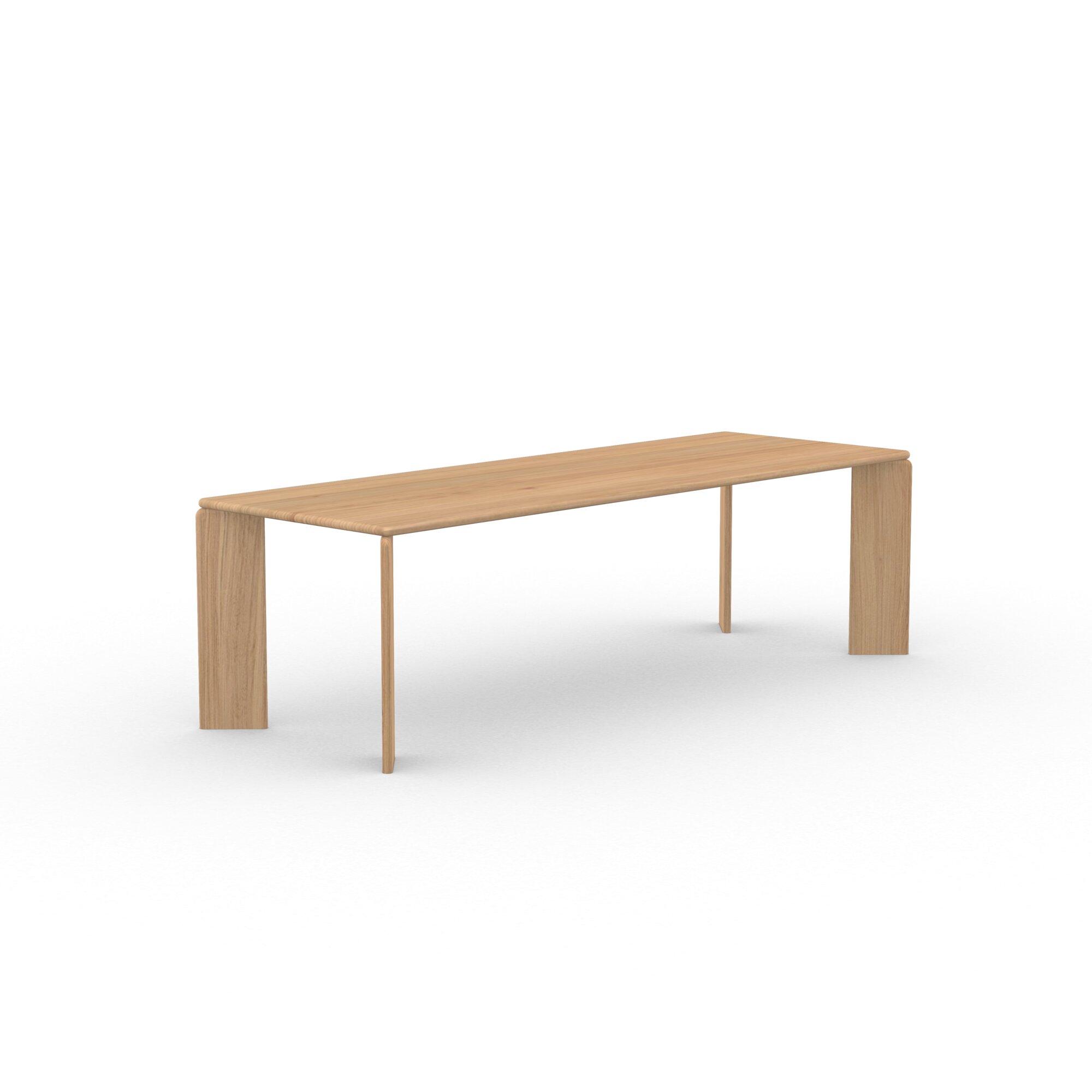 Rectangular Design dining table | Soft  Oak natural lacquer | Oak natural lacquer  | Studio HENK | 
