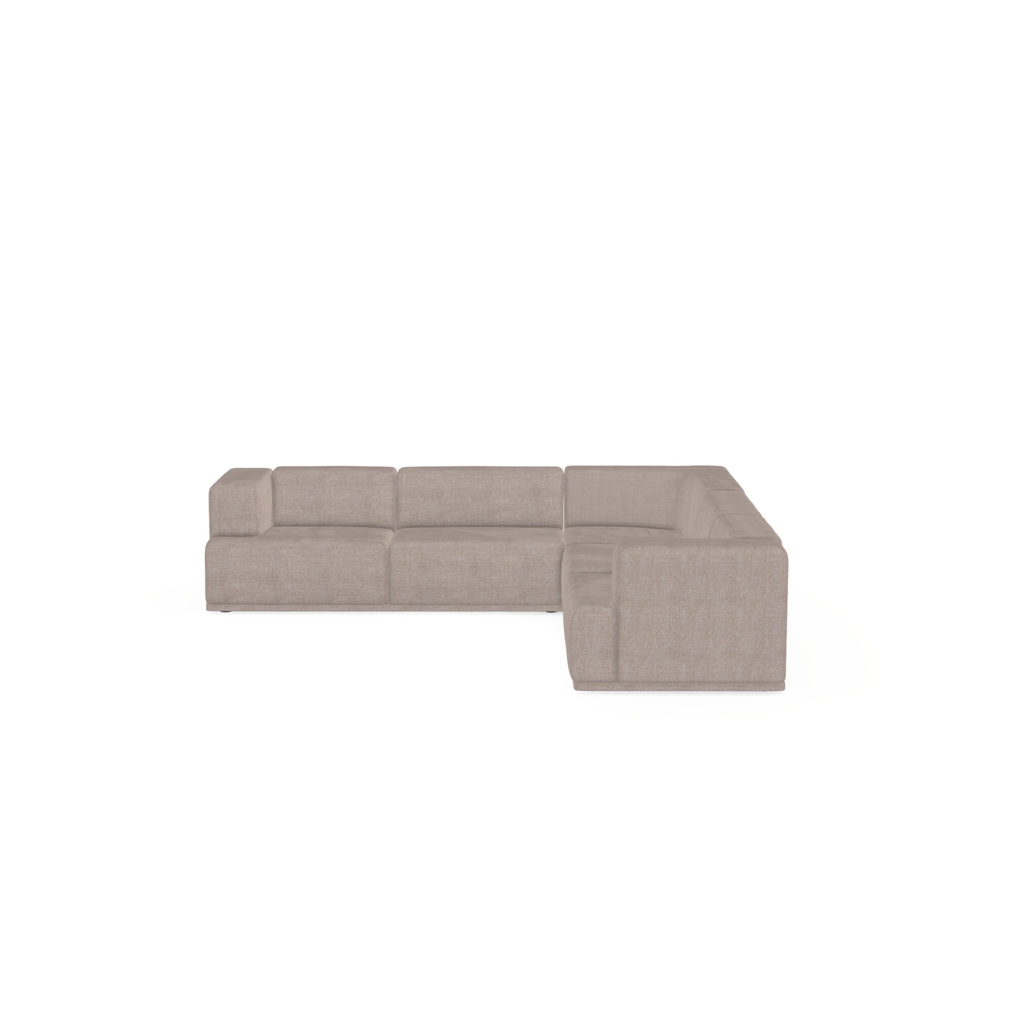 Design modern sofa | Hug 7 seater corner sofa left Grey | Studio HENK | 