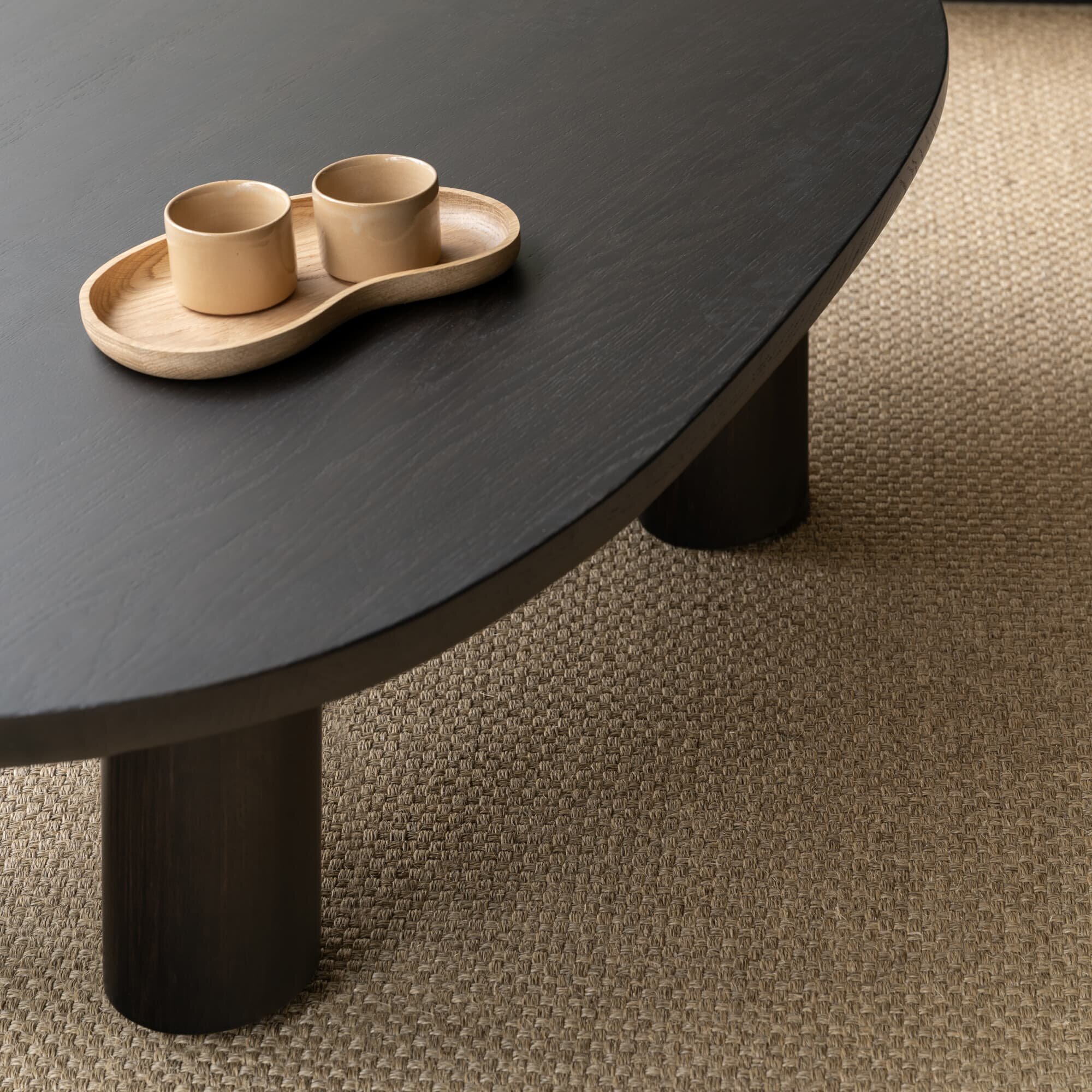 Design Coffee Table | Blob Coffee Table Walnut naturel lacquer | Walnut naturel lacquer | Studio HENK | 